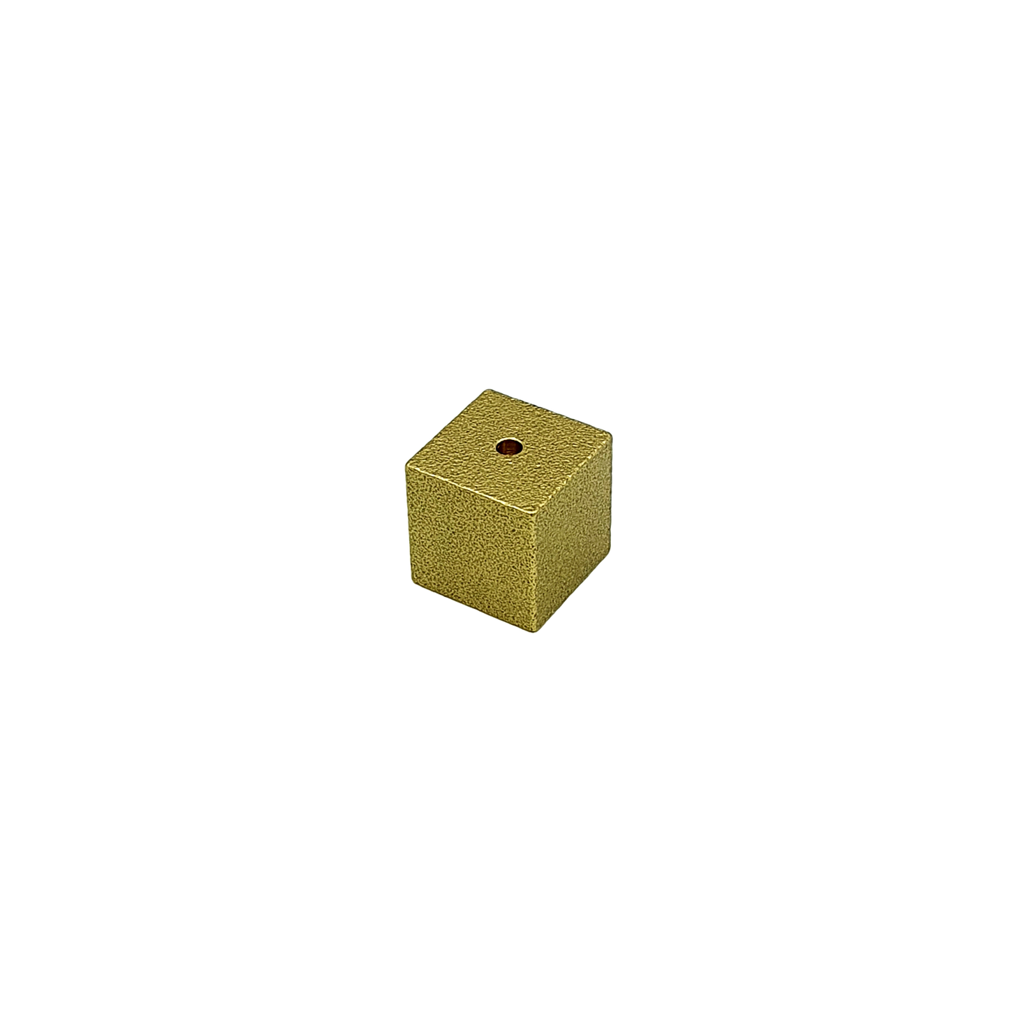 Incense Holder - Cube Gold Small
