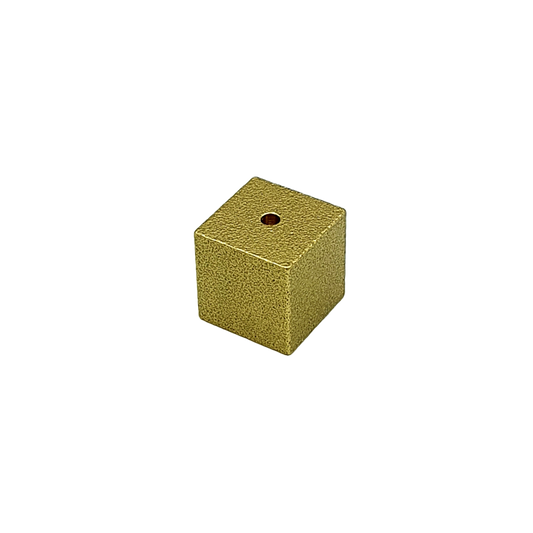 Incense Holder - Cube Gold Large