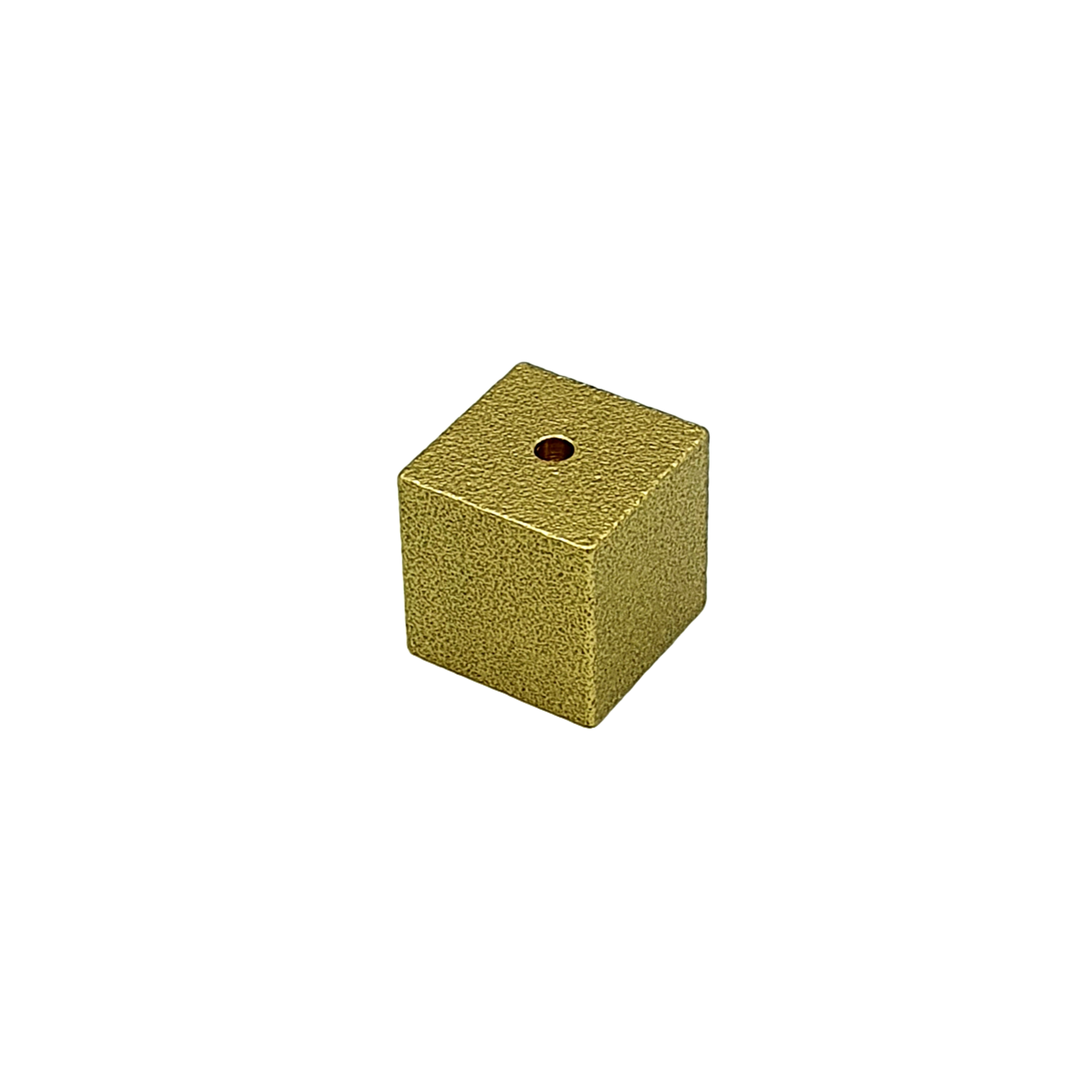 Incense Holder - Cube Gold Large