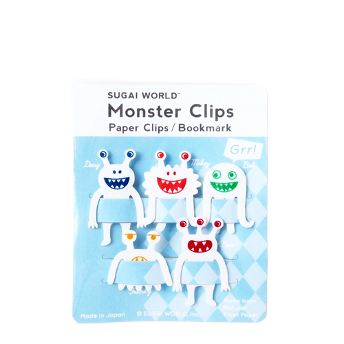Monster Clips - White