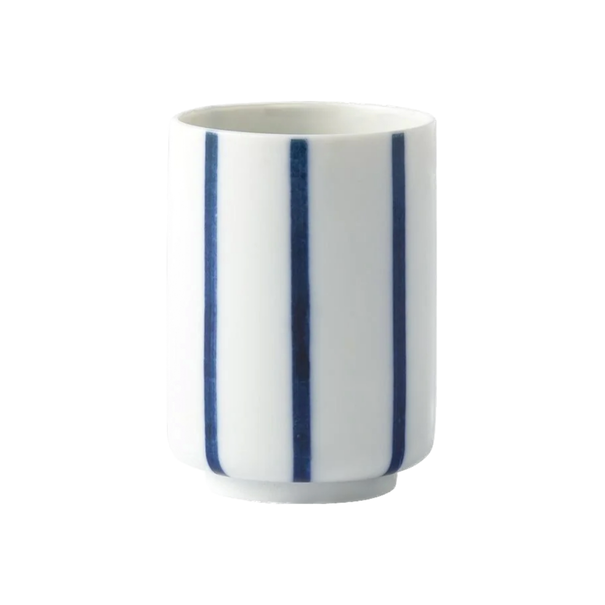 Tea Cup - Stripe White x Blue