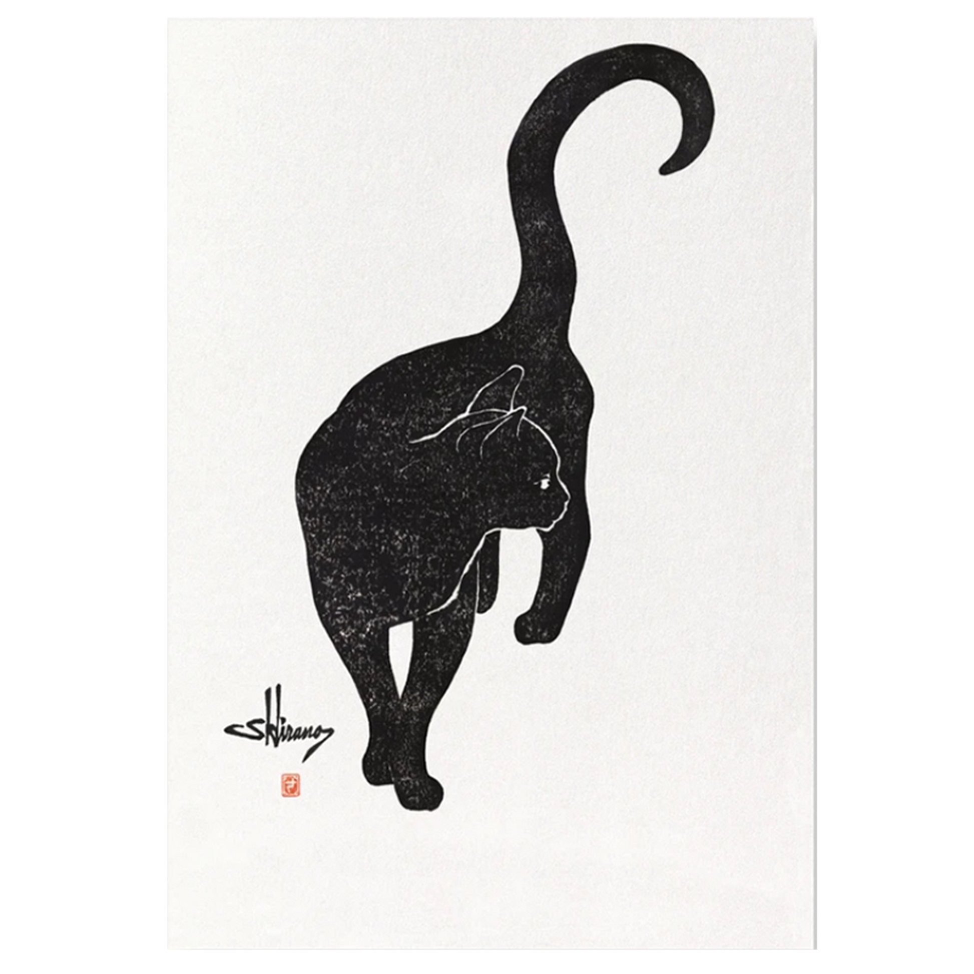 A3 Japanese Art Print - Cat No.2