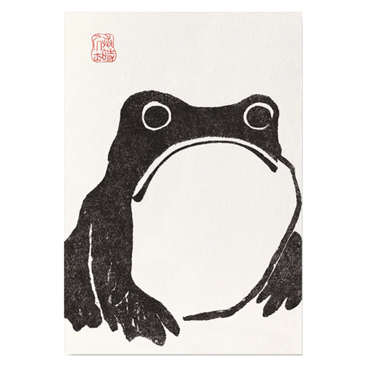 A3 Japanese Art Print - Frog (1814)