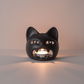 Cast Iron Cat Candle Stand