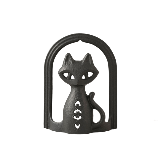 Cast Iron Cat Letter Stand