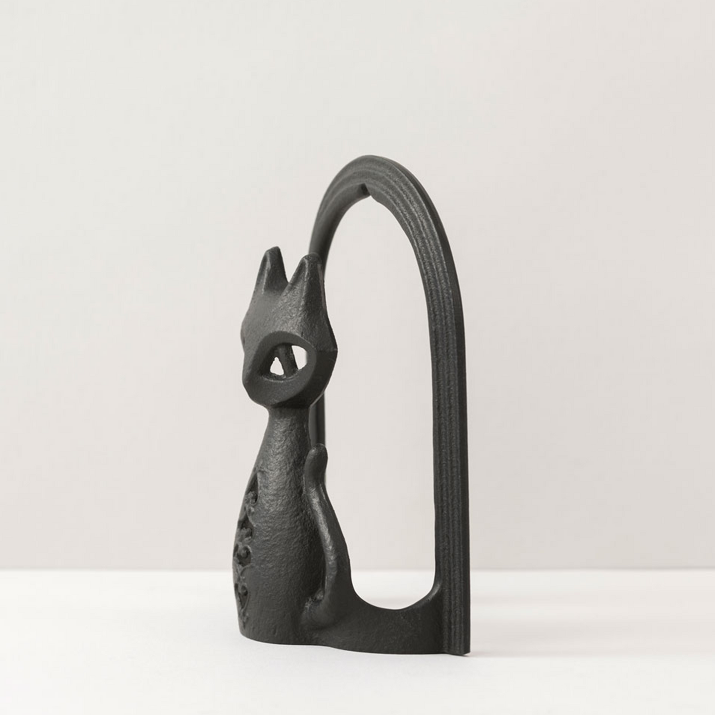 Cast Iron Cat Letter Stand