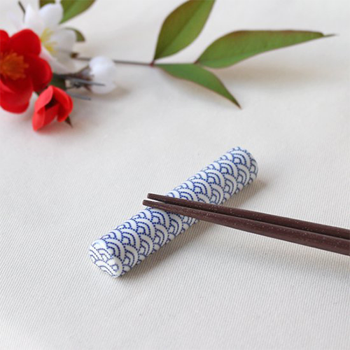 Chopstick Holder - Blue Wave