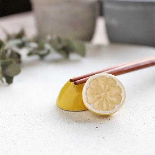 Chopstick Holder - Cut Lemon