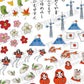 Nail Stickers - Colourful Japan