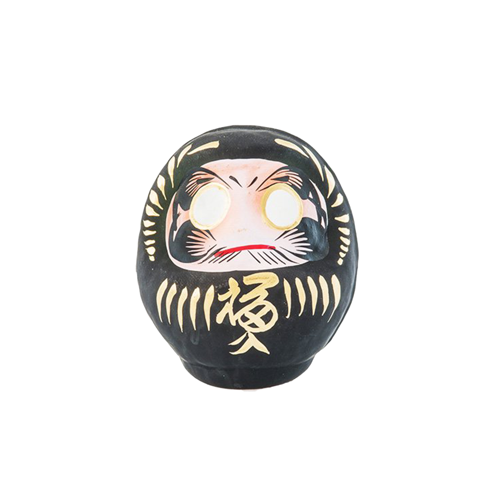 Daruma 9cm - Black