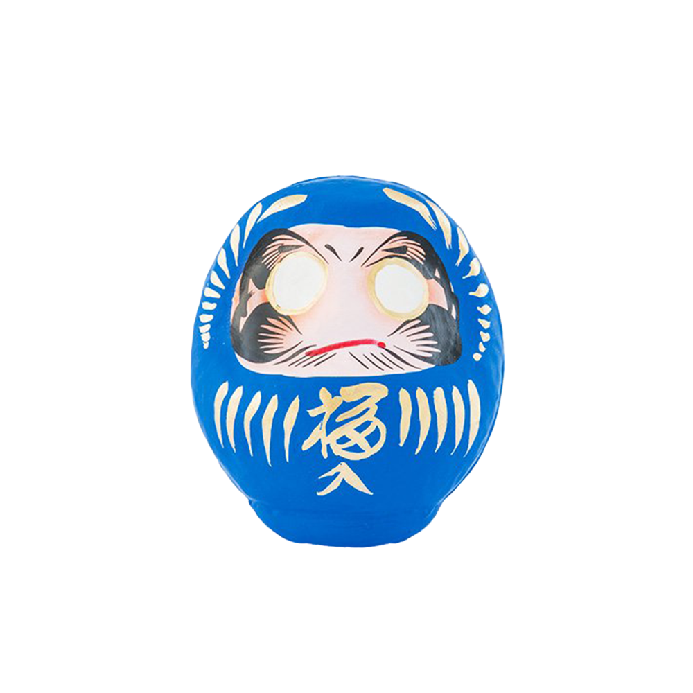 Daruma 9cm - Blue