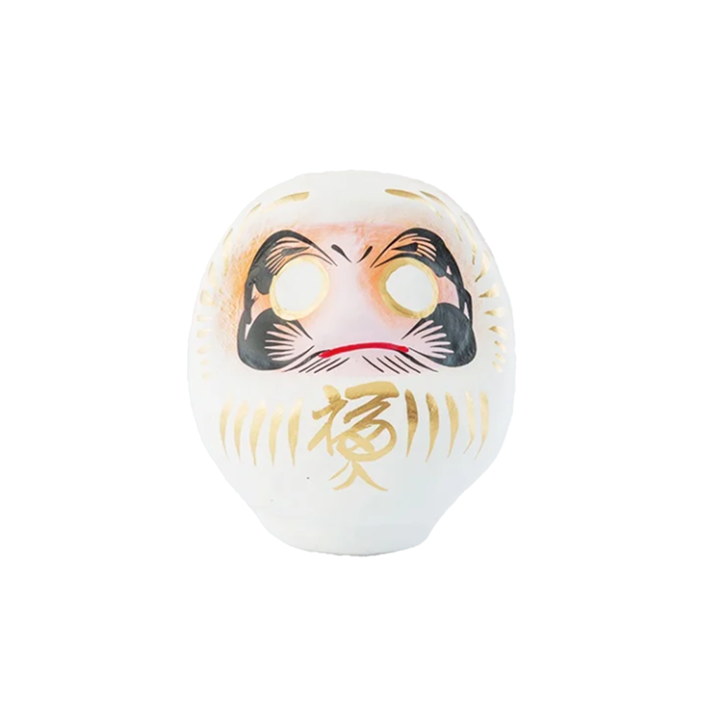 Daruma 9cm - White