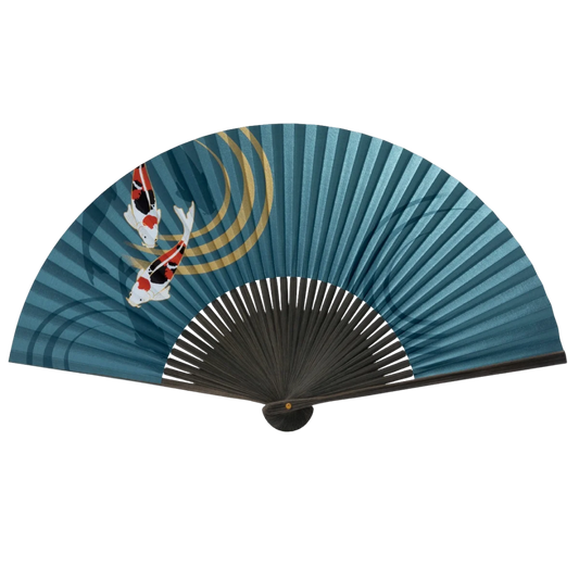 Folding Fan - Carp