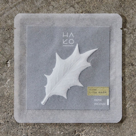 HAKO Paper Leaf Incense (Winter) - Fir Tree