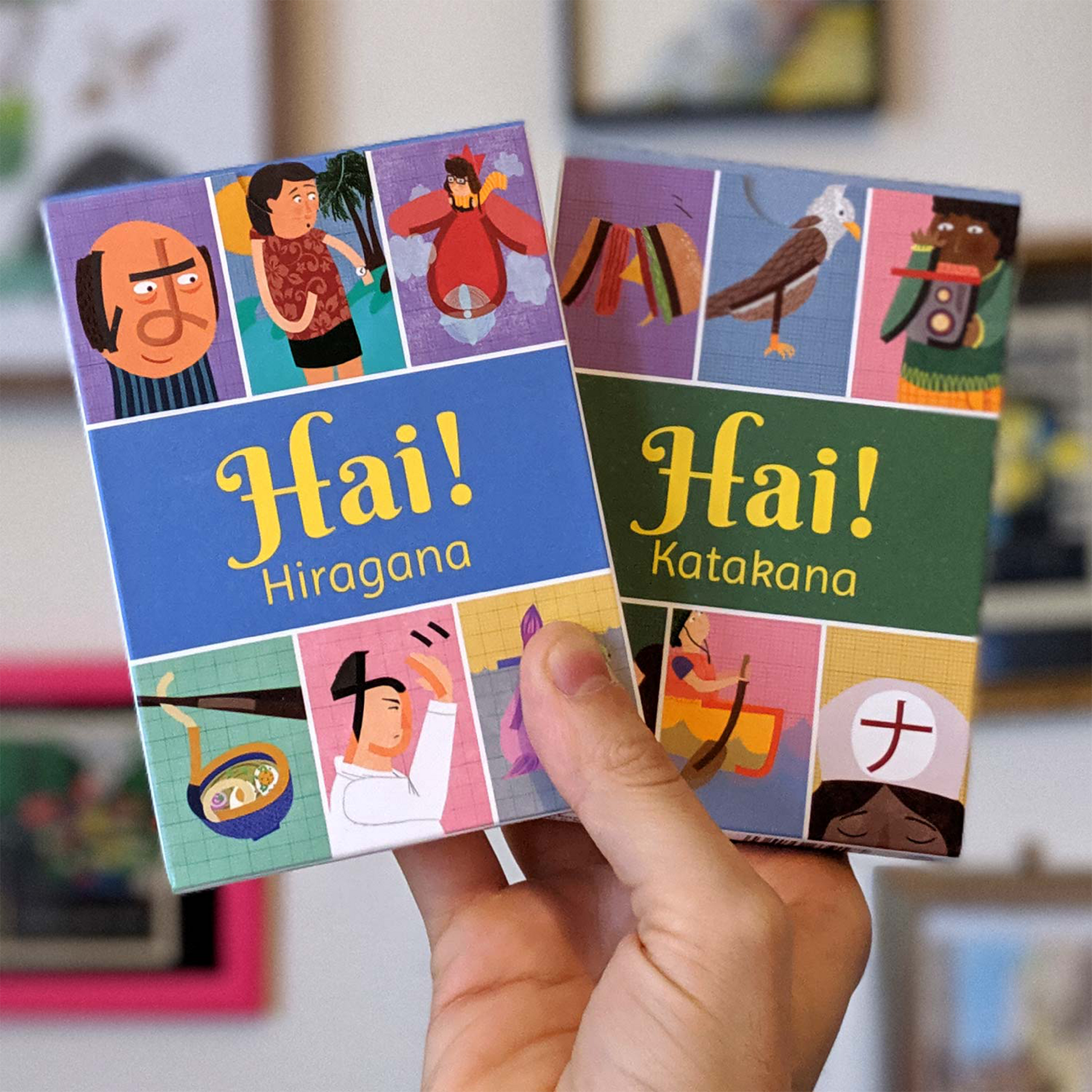 Hai! Hiragana Katakana - Japanese Flashcards