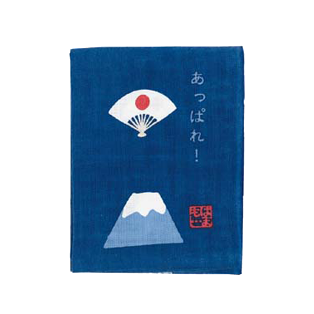 Hamamonyo Hitokoto Tenugui Handkerchief - Appare! (Mt Fuji)