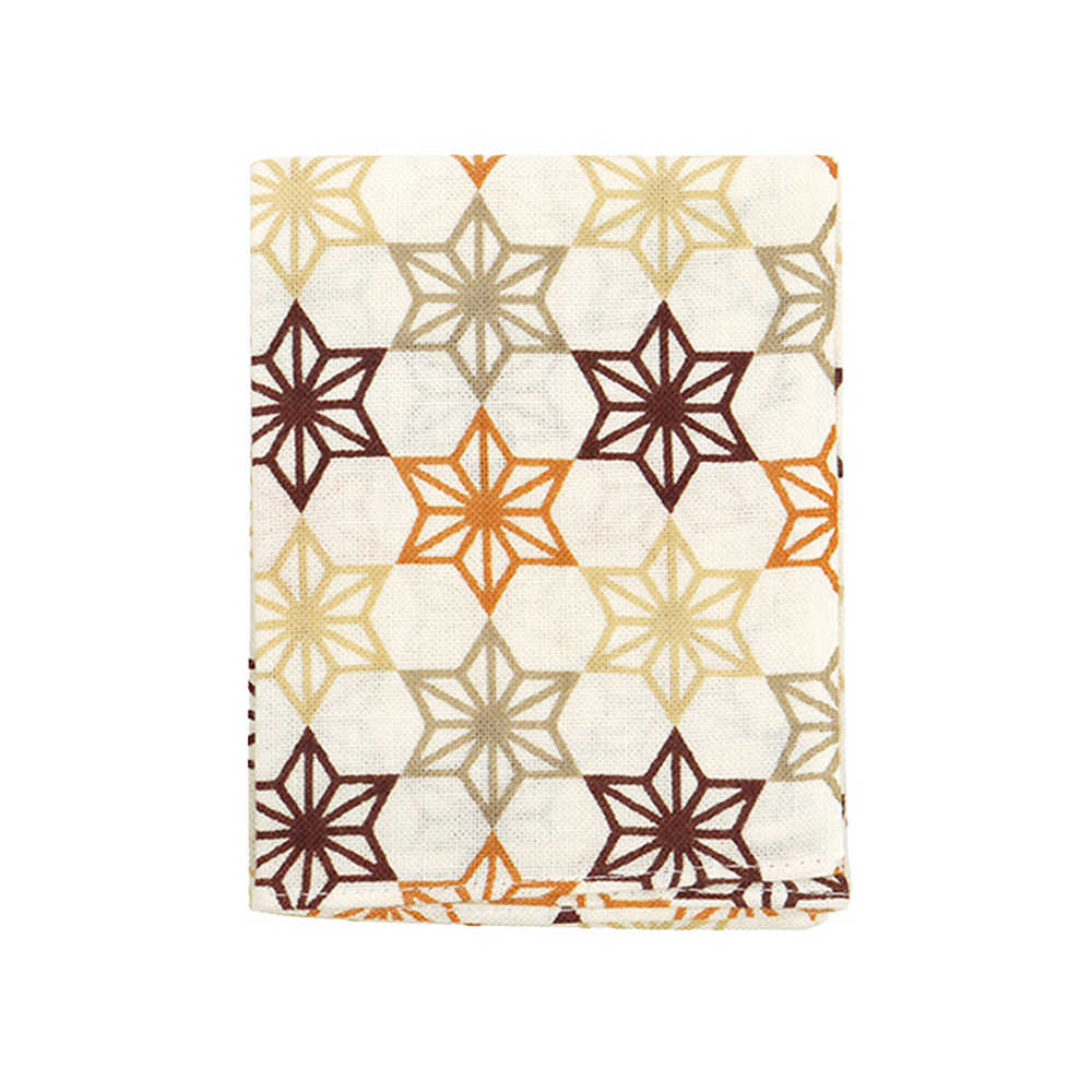 Hamamonyo Tenugui Handkerchief - Japanese Pattern Yosegi Hemp leaf