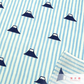 Tenugui Handkerchief - Stripe Mt Fuji