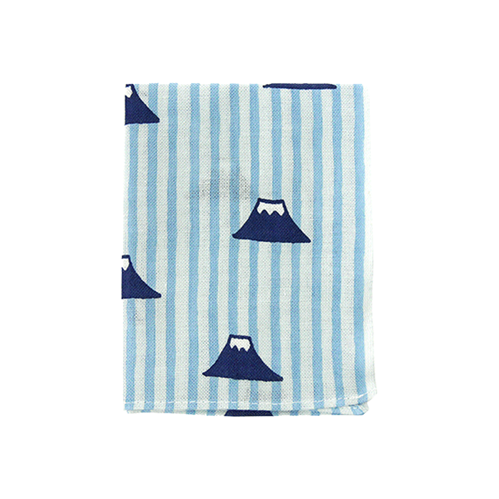 Tenugui Handkerchief - Stripe Mt Fuji