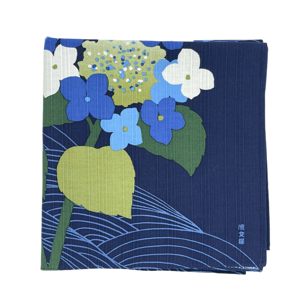 Large Furoshiki - Hydrangea