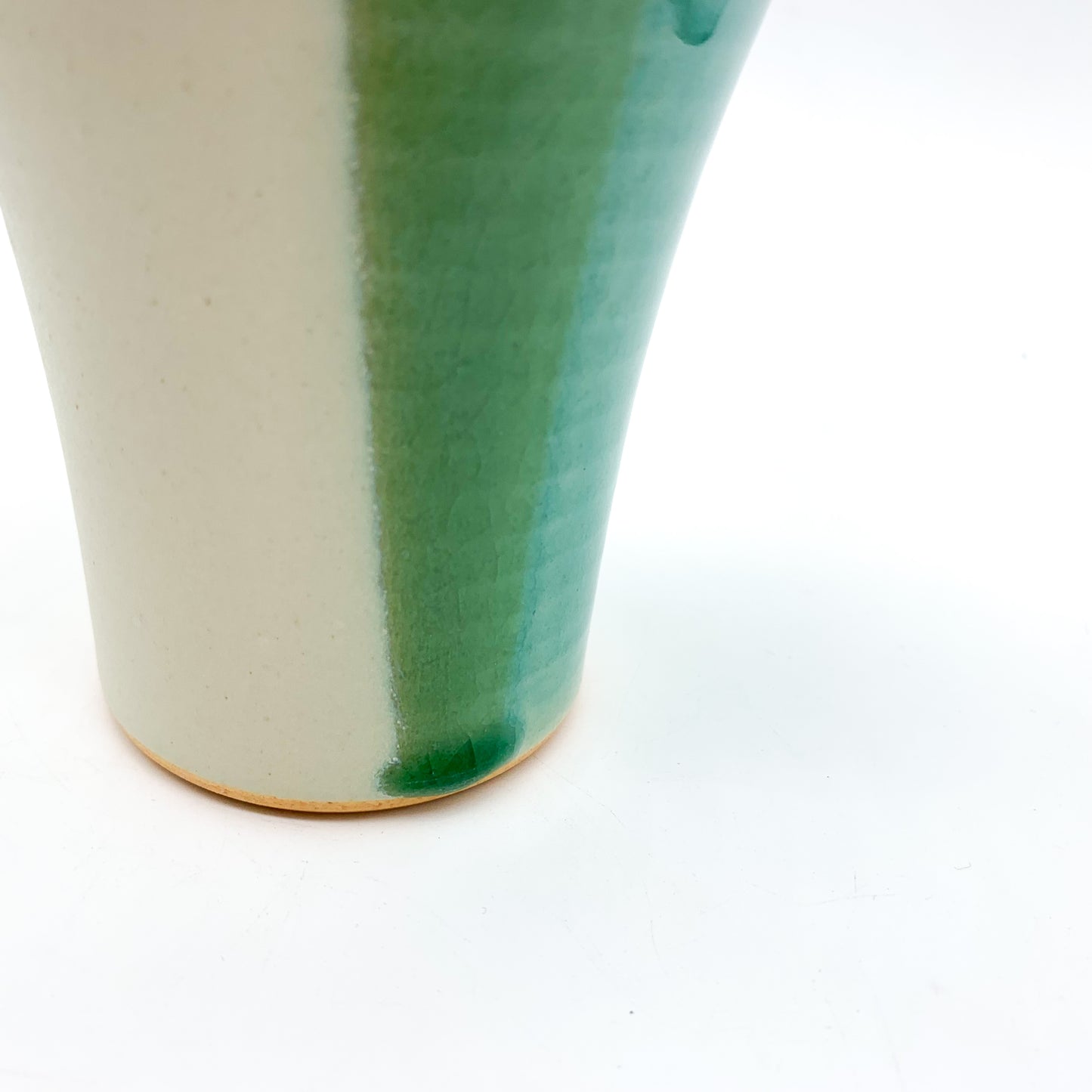 Round Cup - White/Blue