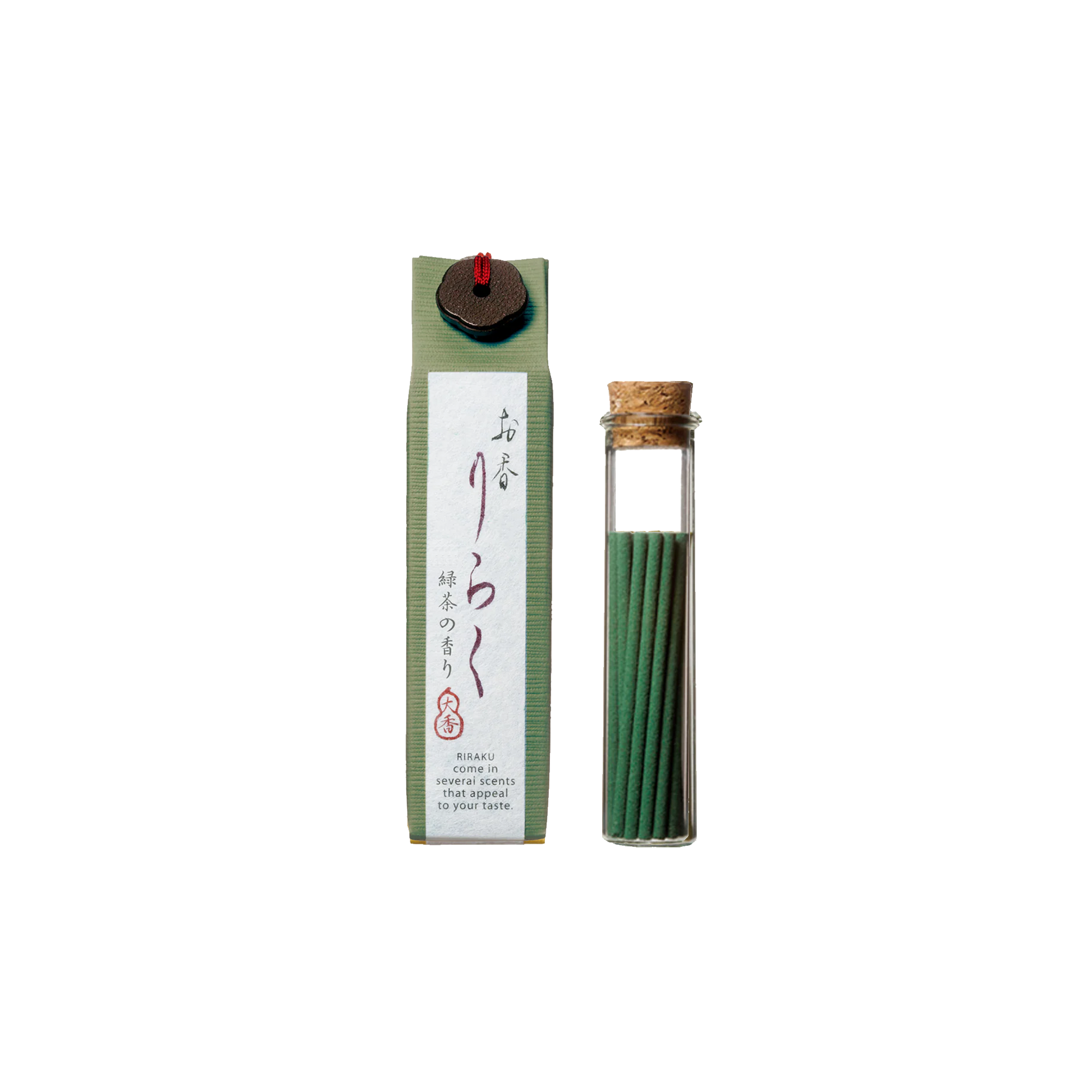 Incense Sticks Riraku - Green Tea