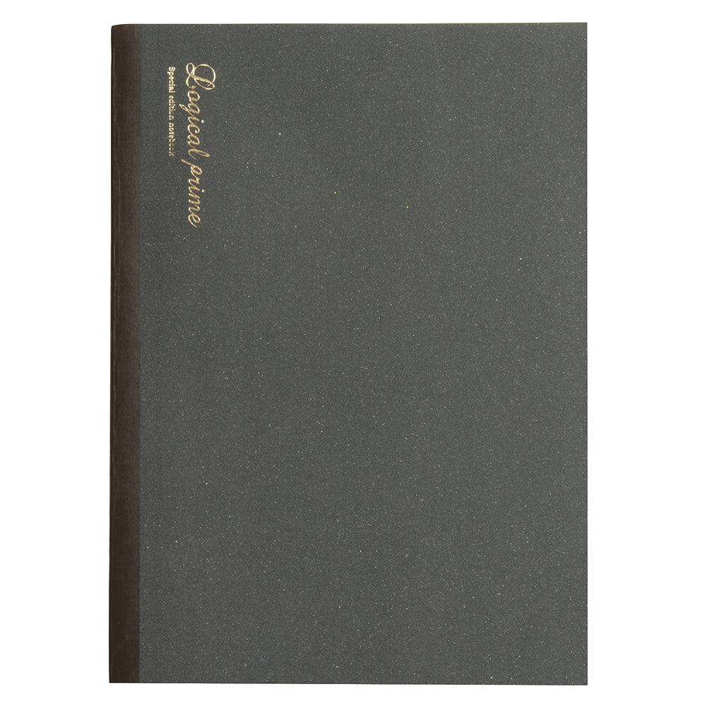 Logical Prime Notebook - Black (Grid) - B5