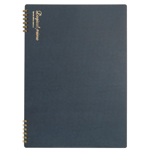 Logical Prime Notebook - Blue (6mm) - A4