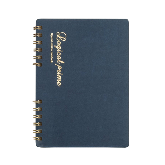 Logical Prime Notebook - Blue (6mm) - A6