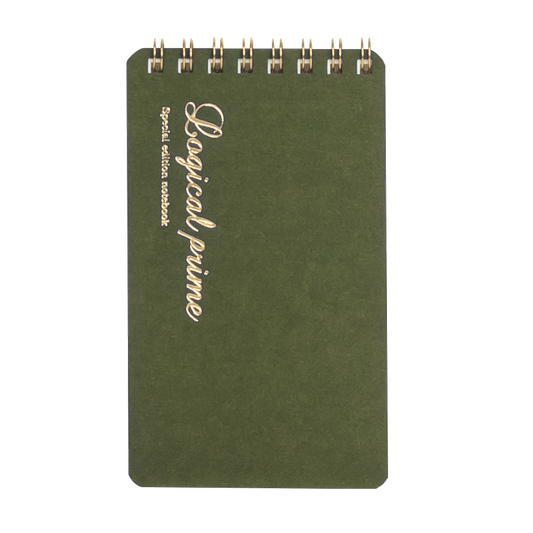 Logical Prime Notebook - Green (7mm) - SA7