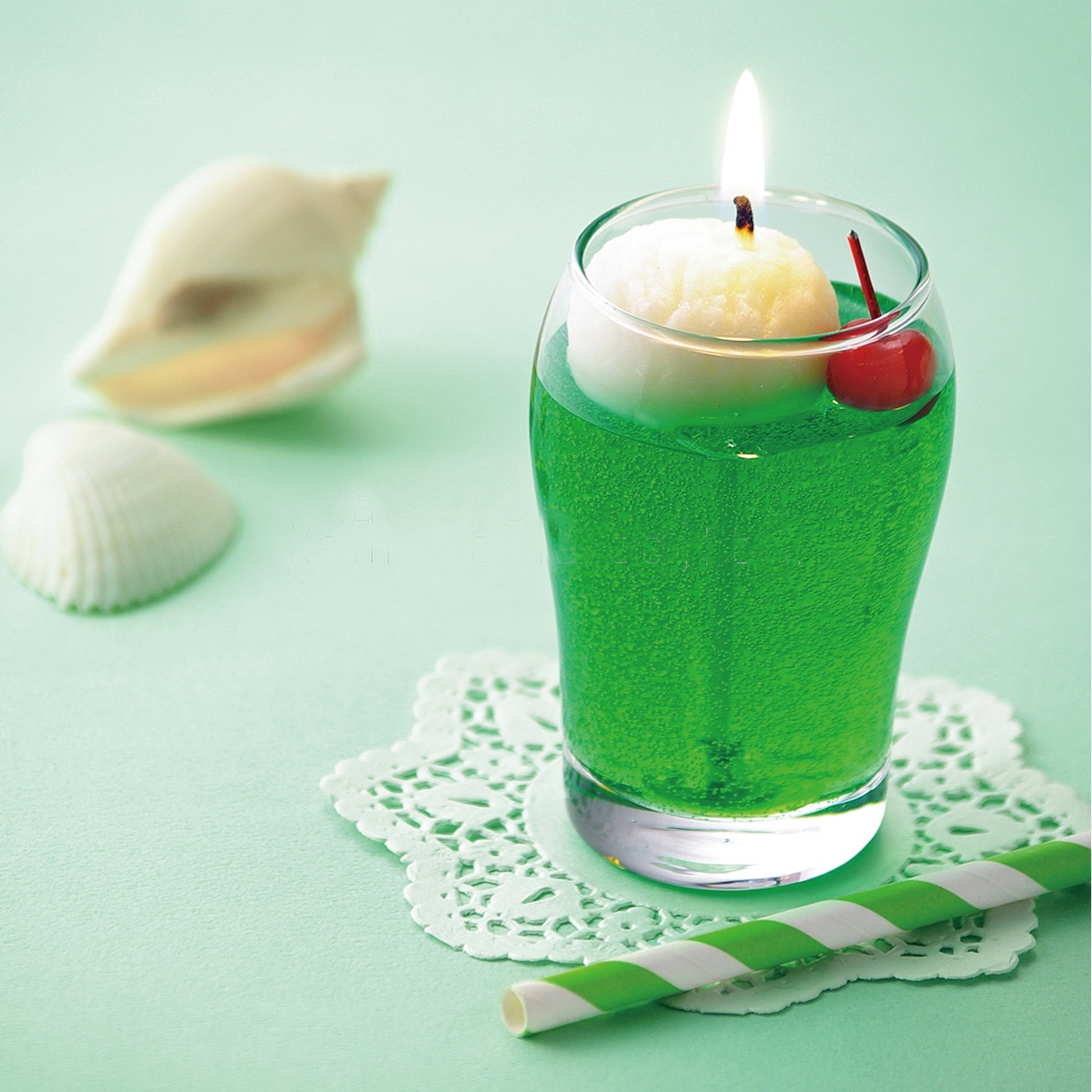 Melon Cream Soda Scented Candle