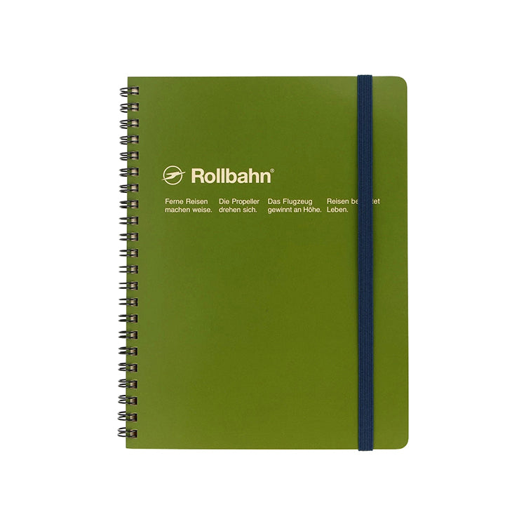 Rollbahn Spiral Bound Notebook A5 (Various Colours)