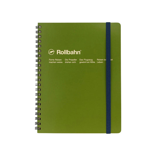 Rollbahn Spiral Bound Notebook A5 (Various Colours)