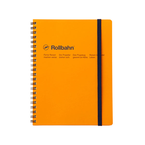 Rollbahn Spiral Bound Notebook A5 (Various Colours)