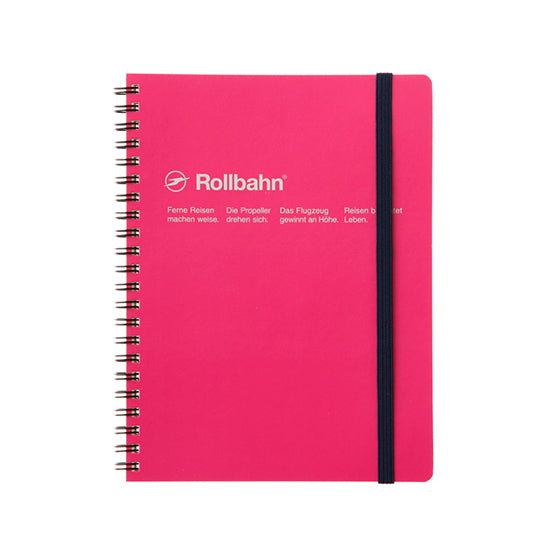 Rollbahn Spiral Bound Notebook A5 (Various Colours)