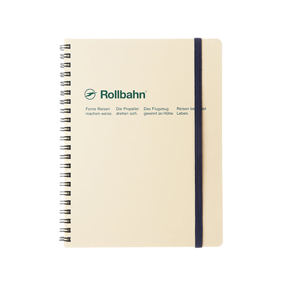 Rollbahn Spiral Bound Notebook A5 (Various Colours)