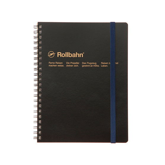 Rollbahn Spiral Bound Notebook A5 (Various Colours)