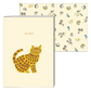 Notebook A5 - Cat Cream