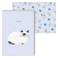 Notebook A5 - Cat Purple