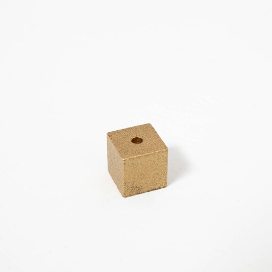 Incense Holder - Cube Gold Small