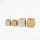 Incense Holder - Cube Gold Small