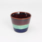 Tea Cup Brown/Green/Blue