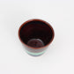Tea Cup Blue/Brown/Green