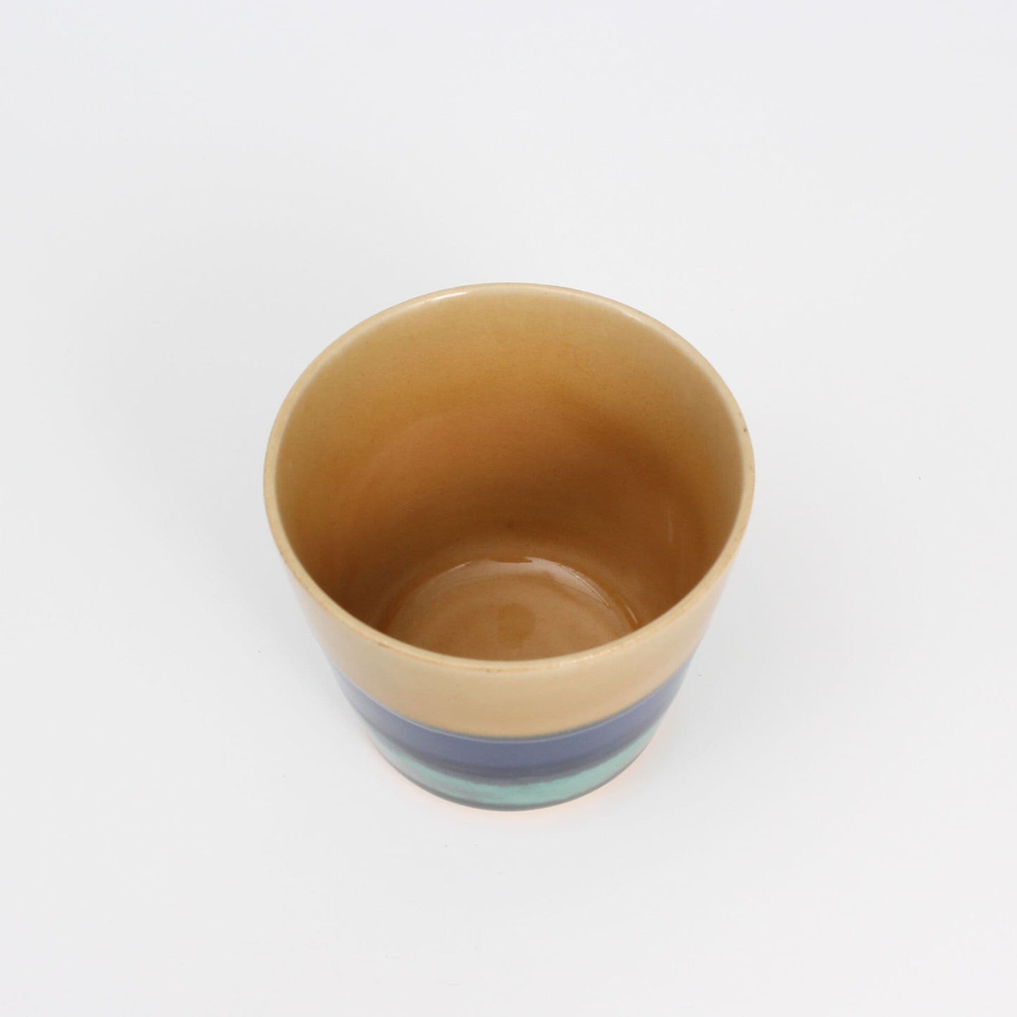 Tea Cup Yellow/Blue/Green