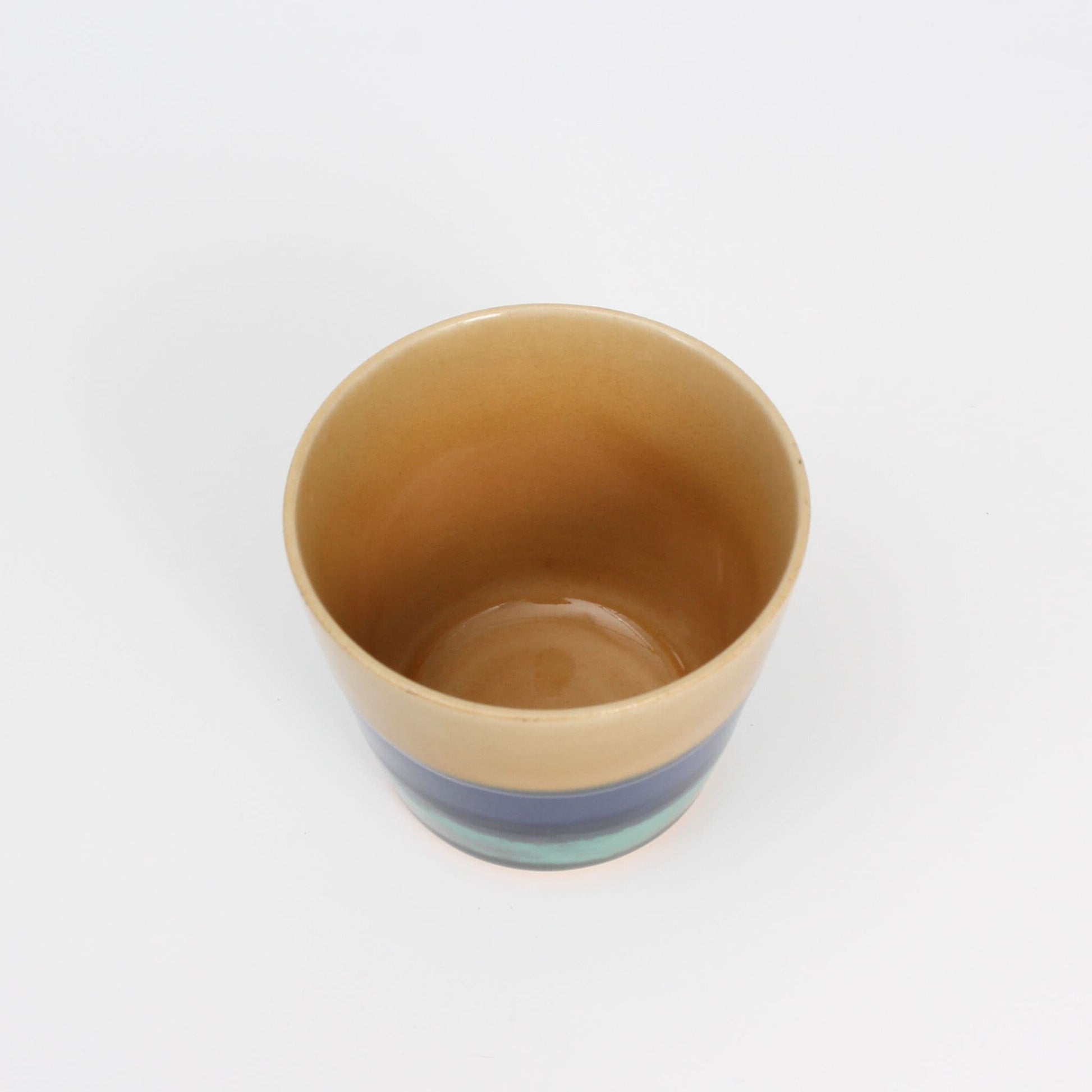 Tea Cup Yellow/Blue/Green