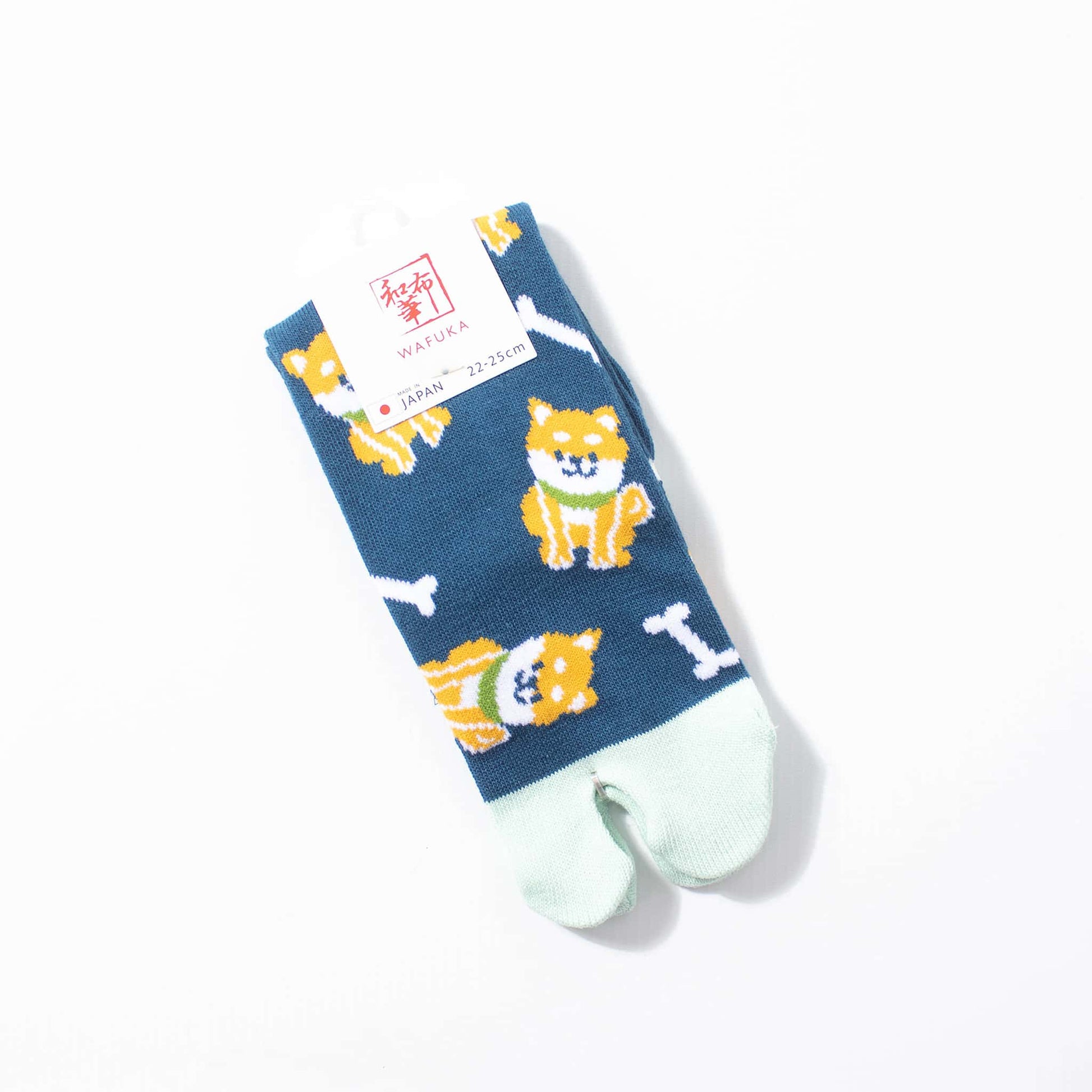 Japanese Tabi Socks - Shiba Dog