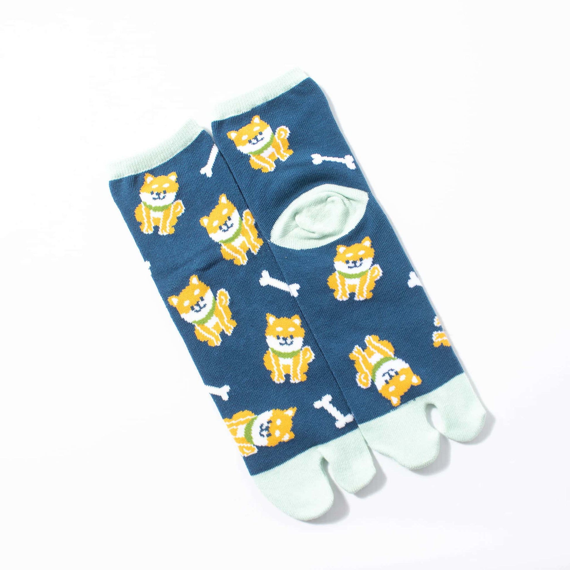 Japanese Tabi Socks - Shiba Dog