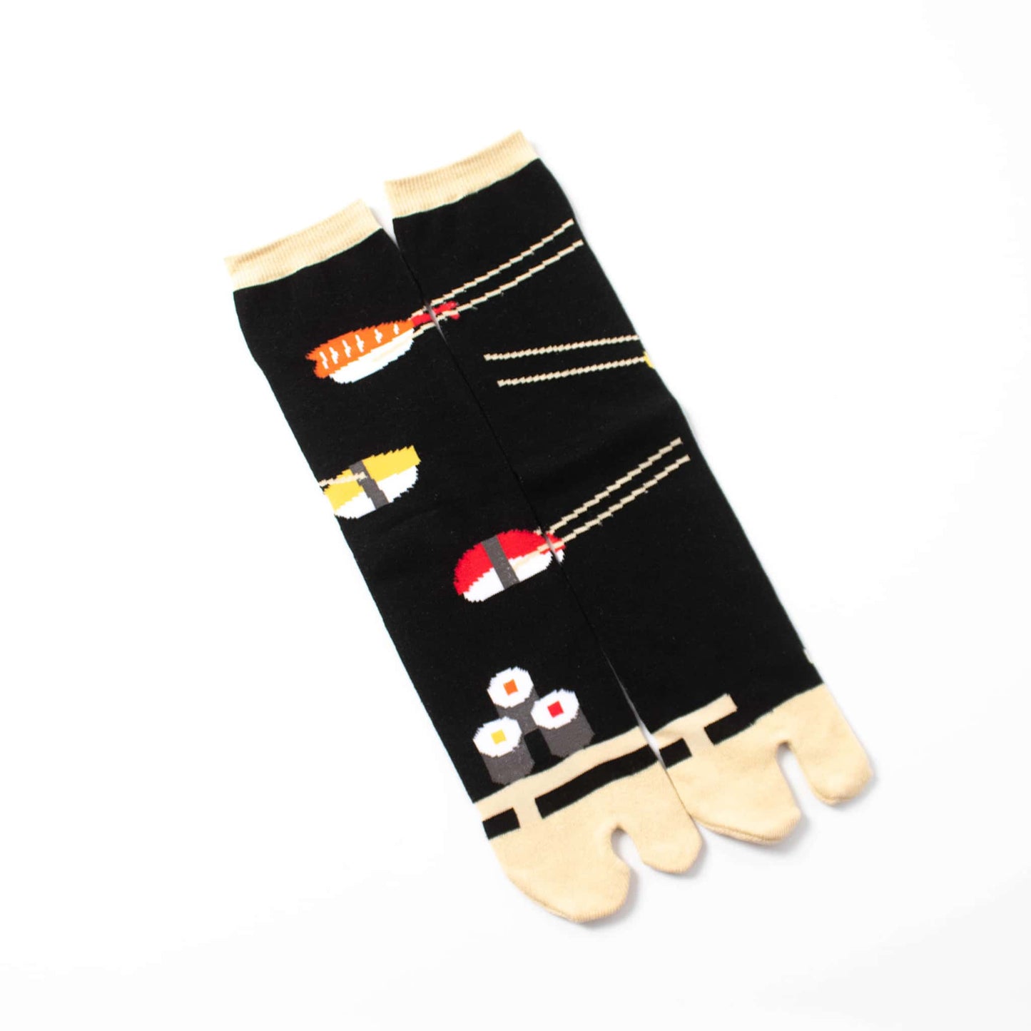 Japanese Tabi Socks - Sushi Black