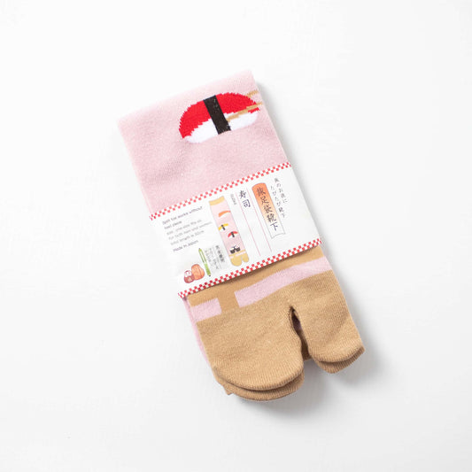 Japanese Tabi Socks - Sushi Pink