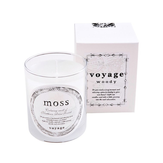 Voyage Scented Candle - Moss (Oakmoss x Grapefruit x Orange)